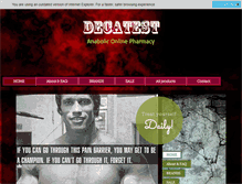 Tablet Screenshot of decatest.net